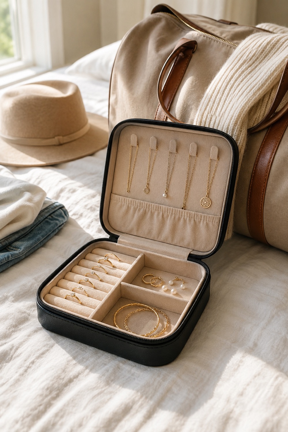 Travel Jewelry Cases for Weekend Trips and Everyday Storage