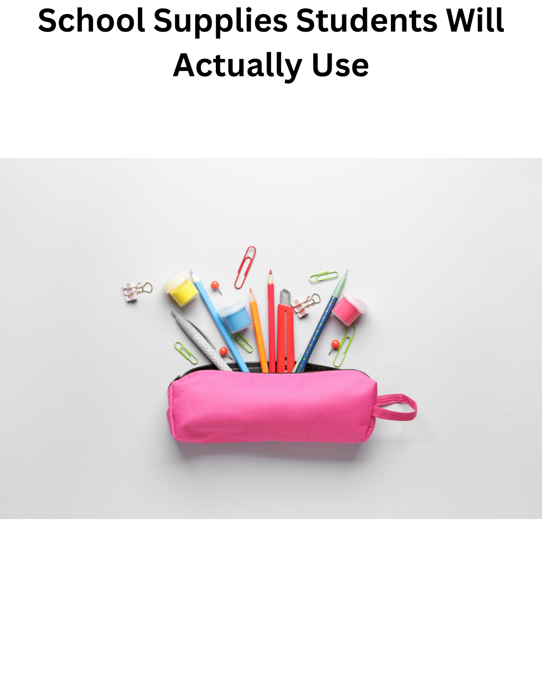 12 Practical Back-to-School Essentials Students Will Actually Use