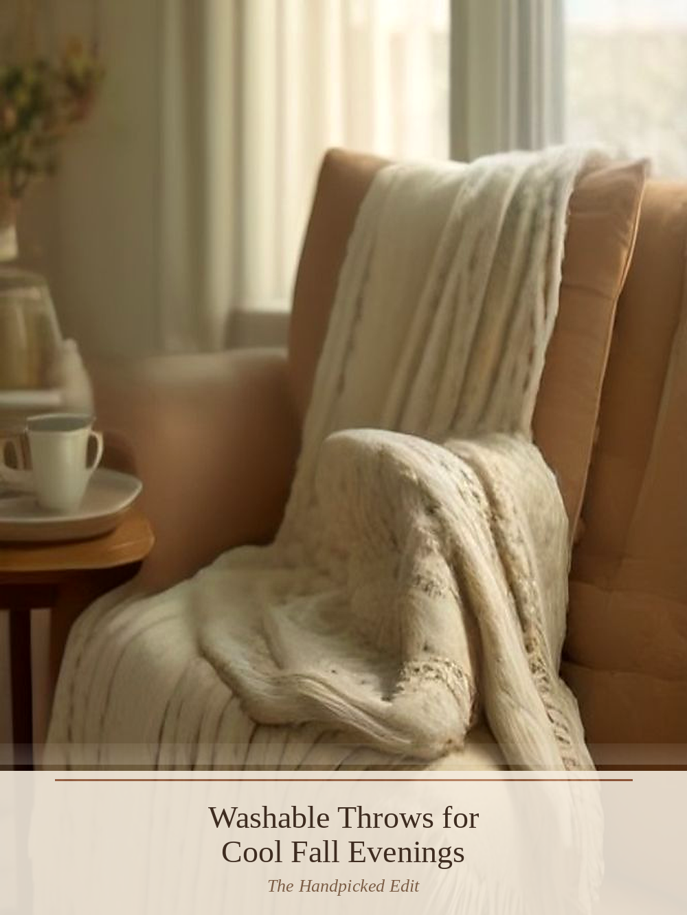 Washable Throws for Cool Fall Evenings